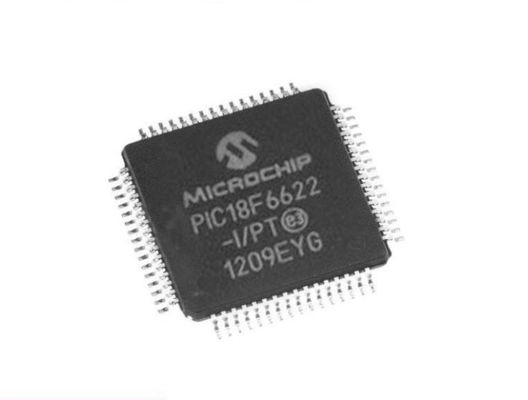 PIC18F6622T-I / PT PIC18F6622-E / PT Microchip PIC18F6622 64KB FLASH 64TQFP