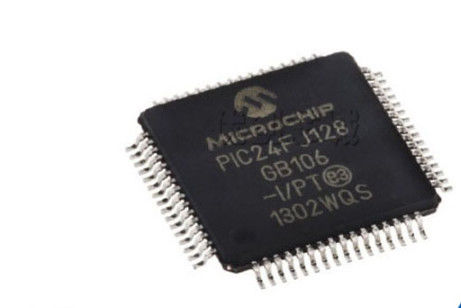 PIC24FJ128GB106-I / PT PIC24FJ128GB106 متحكم MCU IC Microchip Flash 8Bit