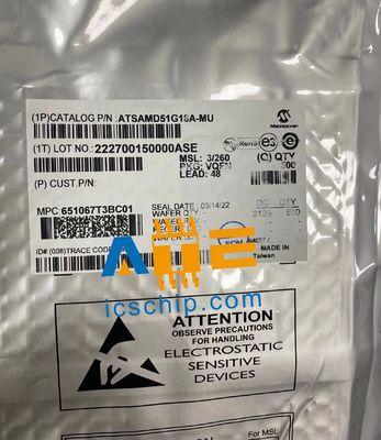 ATSAML10D16A-MU ATSAML10D16 متحكم دقيق رقاقة MCU IC